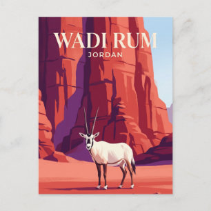 Carte Postale Wadi Rum Jordanie