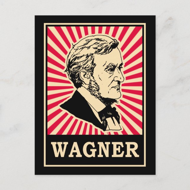 Carte Postale Wagner (Devant)