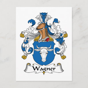 Carte Postale Wagner Family Crest