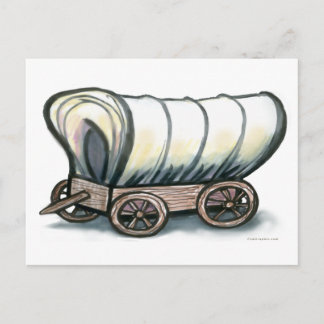 Carte Postale Wagon couvert