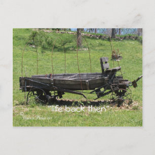 Carte Postale Wagon couvert vintage - personnaliser