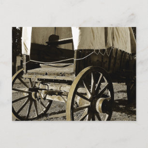 Carte Postale Wagon Trail