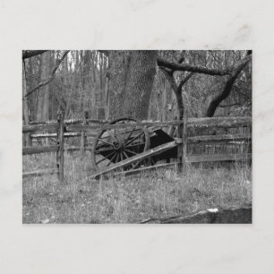 Carte Postale Wagon Wheel