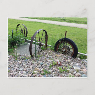 Carte Postale Wagon Wheels Rock Garden Montana Nature photo