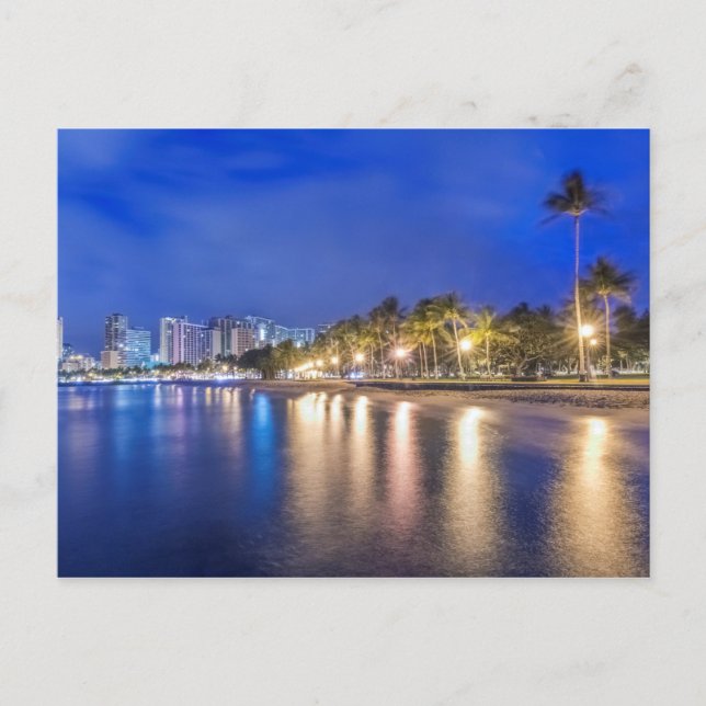 Carte Postale Waikiki (Devant)