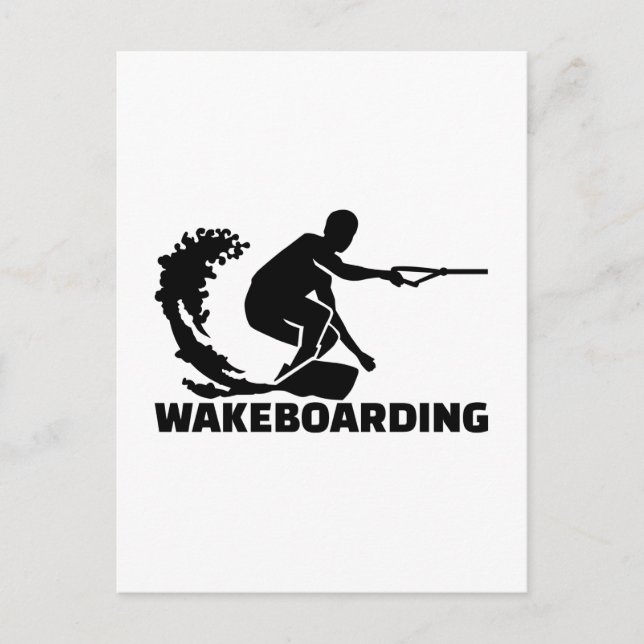 Carte Postale Wakeboard (Devant)