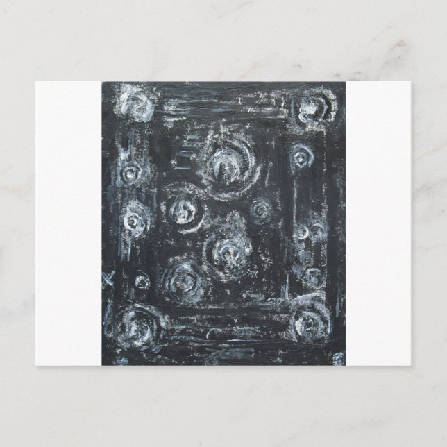 Carte Postale Wakes of Swirls (expressionnisme abstrait) (Devant)