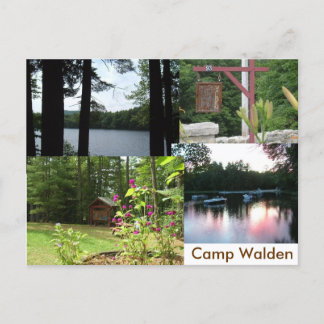 Carte Postale walden stationnaire