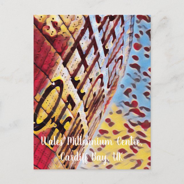 Carte Postale Wales Millennium Centre Cardiff, UK Postcard (Devant)