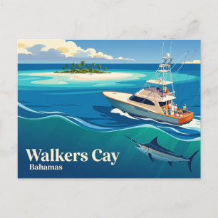 Carte Postale Walkers Cay Bahamas