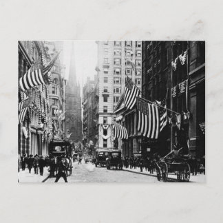Carte Postale Wall Street 1900