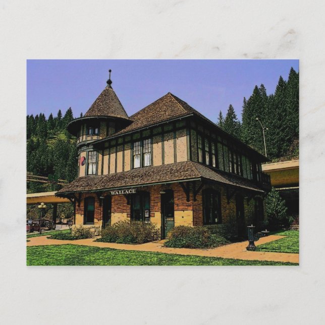 Carte postale Wallace (Devant)