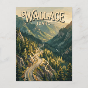 Carte Postale Wallace, Idaho