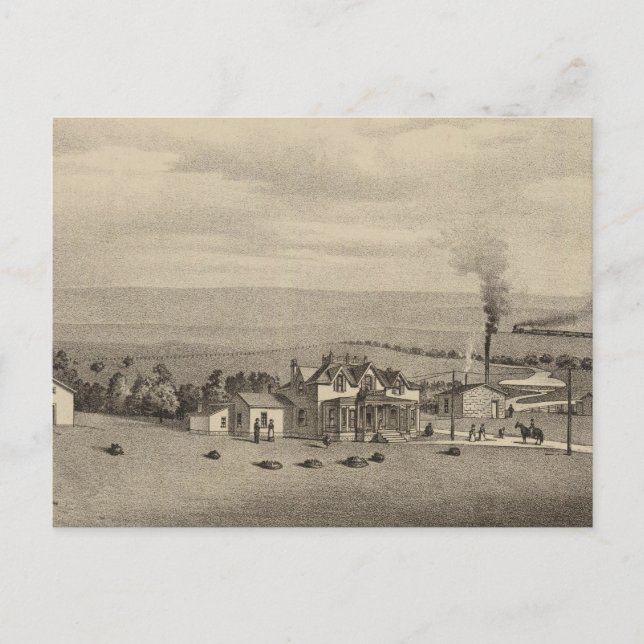 Carte Postale Wallace, Kansas (Devant)