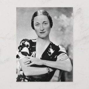 Carte Postale Wallis Simpson