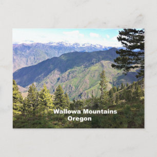 Carte Postale Wallowa Mountains, Oregon