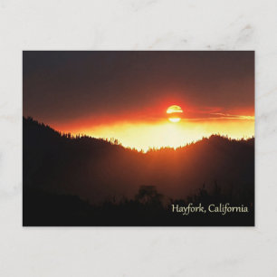 Carte Postale Wallow's Fire en 2007...