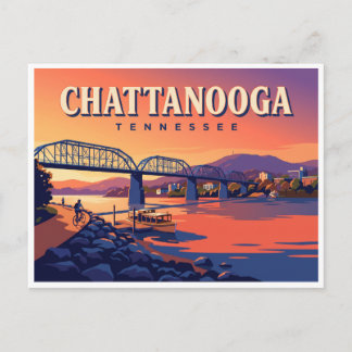 Carte Postale Walnut Street Bridge and Tennessee River Overlook