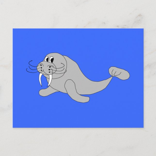 Carte postale Walrus (Devant)