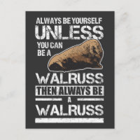 Walrus Sea Animal Retro