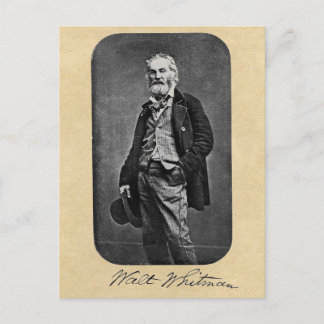 Carte Postale Walt Whitman Age 41 Portrait