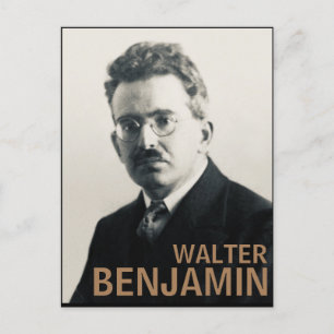 Carte Postale Walter Benjamin