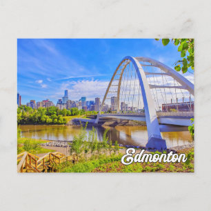 Carte Postale Walterdale Bridge, Edmonton, Alberta, Canada