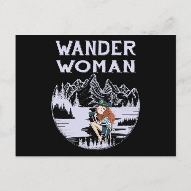 Carte Postale Wander Woman (Devant)