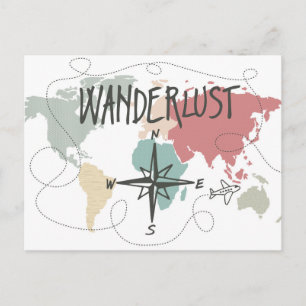 Carte Postale Wanderlust