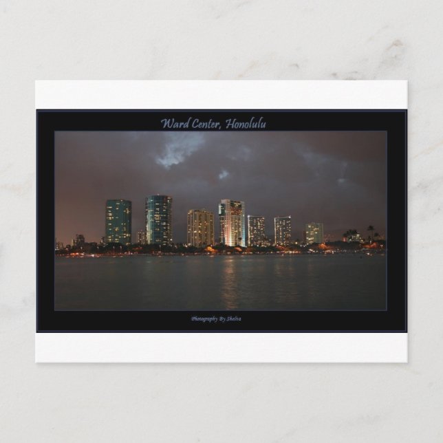 Carte Postale Ward Centre Honolulu (Devant)