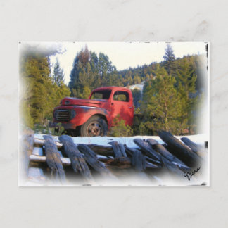CARTE POSTALE WARD TRUCK
