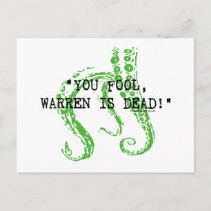 Carte Postale Warren est mort H. P. Lovecraft