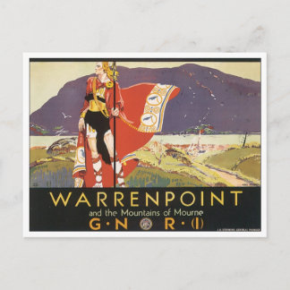 Carte Postale Warrenpoint et les montagnes de Mourne