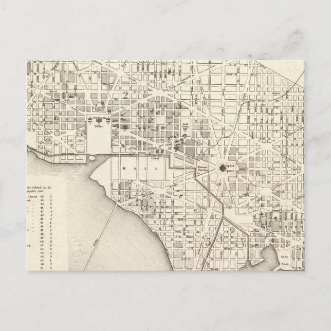 Carte Postale Washington 4 (Devant)