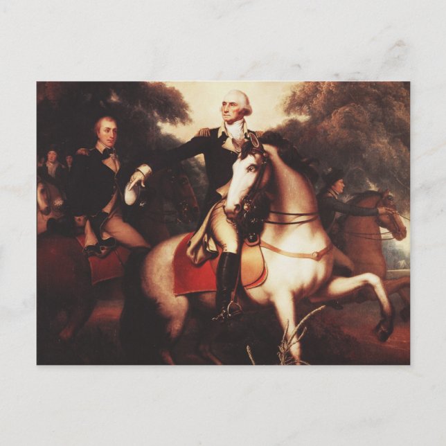 Carte Postale Washington Avant Yorktown par Rembrandt Peale (Devant)