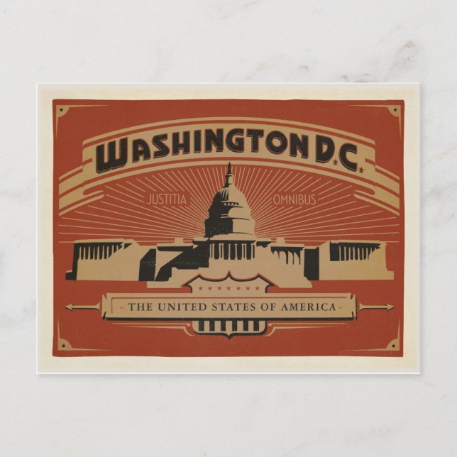 Carte Postale Washington, D.C. (Devant)