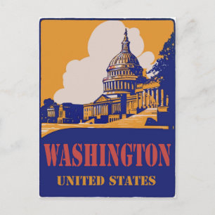 Carte Postale Washington D.C.