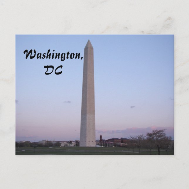 Carte postale Washington, DC (Devant)
