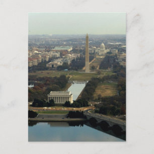 Carte Postale Washington DC Aerial Photograph