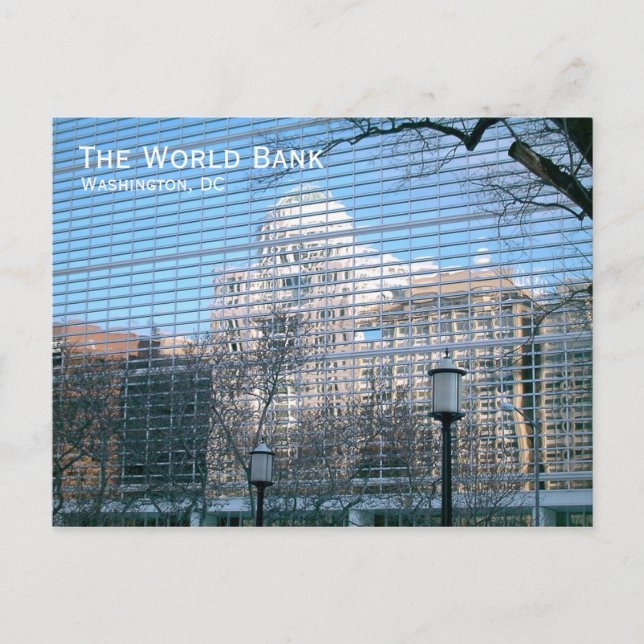 Carte Postale Washington, DC : Banque mondiale (Devant)