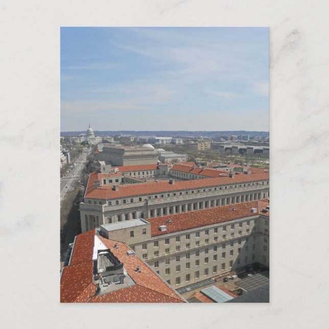Carte Postale Washington DC de l'Old Post Office Tower (Devant)