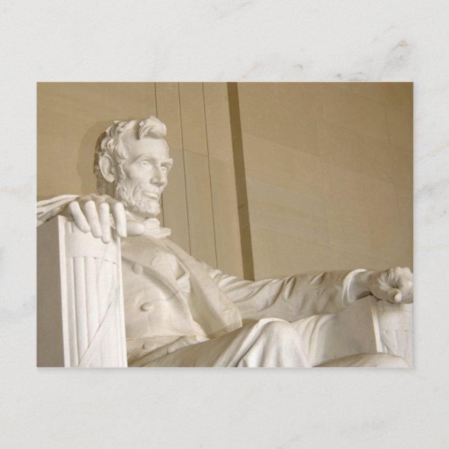 Carte Postale Washington, DC, le mémorial Lincoln (Devant)