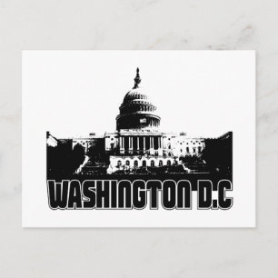 Carte Postale Washington DC Skyline