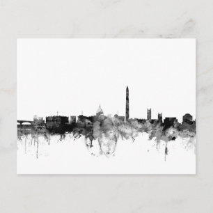 Carte Postale Washington DC Skyline