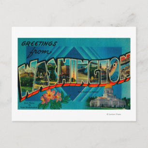 Carte Postale Washington - Grandes scènes de lettres 2