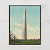 Washington Monument rare Photochrom