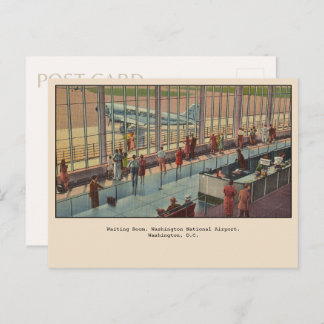Carte Postale Washington National Airport Washington, D.C.