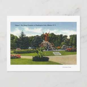 Carte Postale Washington Park Vue sur la fontaine des rois,