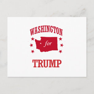 CARTE POSTALE WASHINGTON POUR DONALD TRUMP