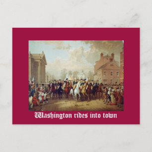 Carte Postale Washington se rend en ville